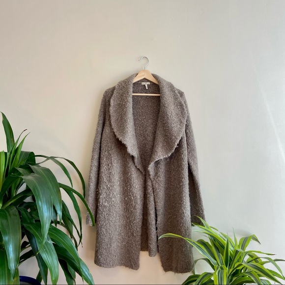 🍂 PERFECT FOR FALL: Joie Yanet Drape Front Long Cardigan - Picture 1 of 5